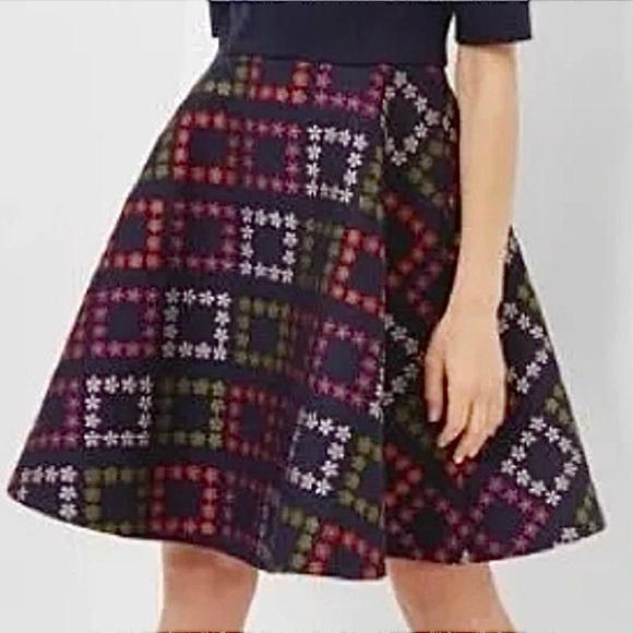 TED BAKER QINNA CHECK FLORAL DRESS SIZE 1 / US SIZE 4 - Picture 10 of 16